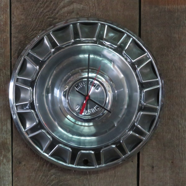 Ford Hubcap Clock Etsy
