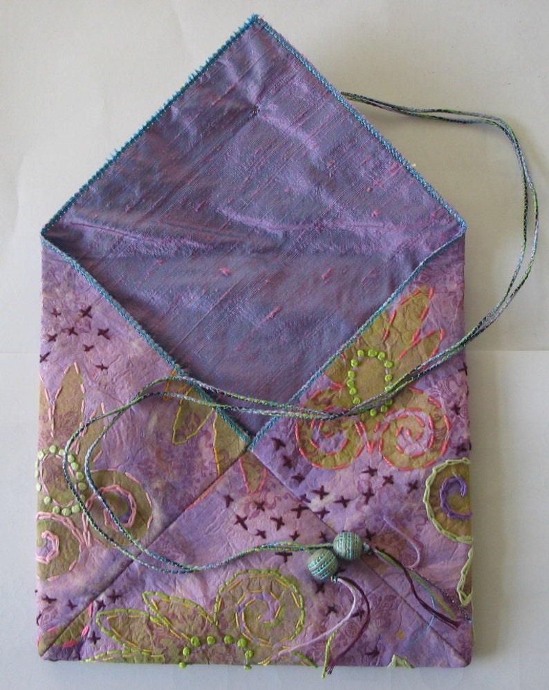 Pdf to Make A Silk Paper Purse. A Step by Step Etsy