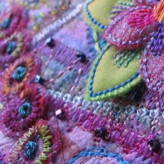 Pdf MIXED MEDIA Online Tutorial Patchwork Paper Etsy