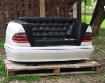 Sofa car , furniture mercedes, couch lightning industrial design