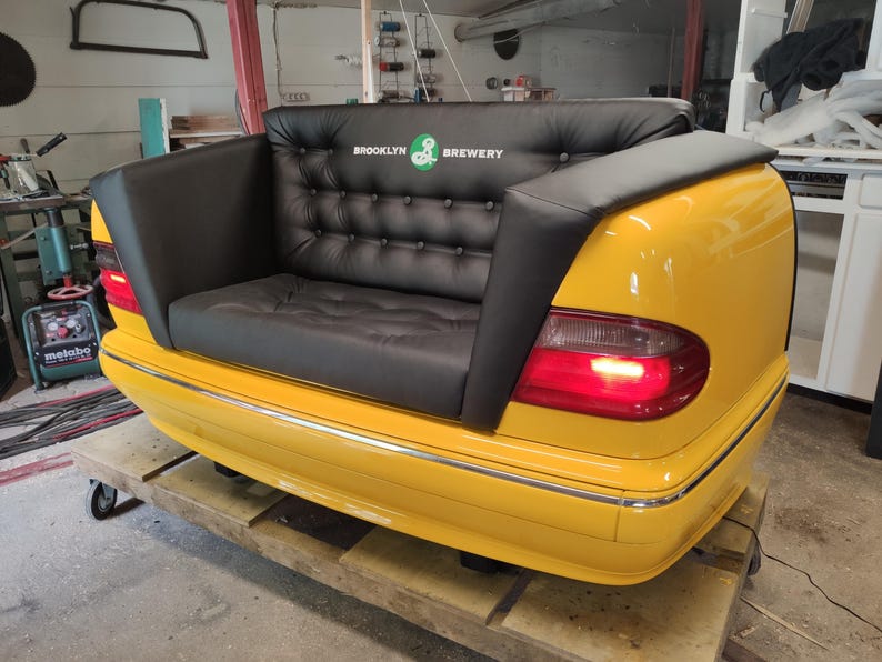 Merdeces Couch Sofa Car , Furniture Mercedes, Couch Lightning Industrial Design ...