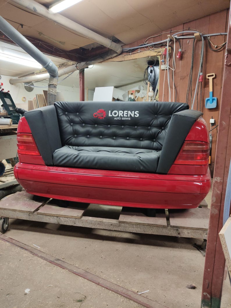 Merdeces Couch Sofa Car , Furniture Mercedes, Couch Lightning Industrial Design ...