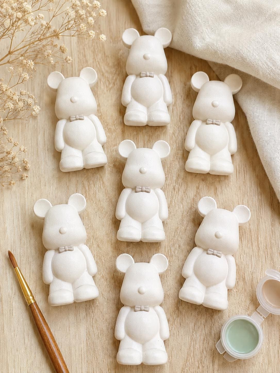 38 Un-BEAR-lievable Crafts: Engaging and Easy DIY Projects for Kids 15 Paint Your Own Bear Kit DIY Plaster Bear Set Kids Craft Kit Party…