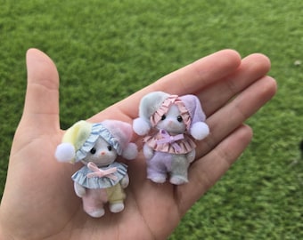 Ropa para Ternurines hecha a mano vestido para Sylvanian Families y accesorios Calico Critters.