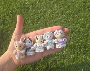 Seil für Ternurine, das für Sylvanian Families und Calico Critters entworfen wurde.