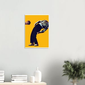 Talking Heads Poster: David Byrne, Vintage New Wave Music Poster image 10