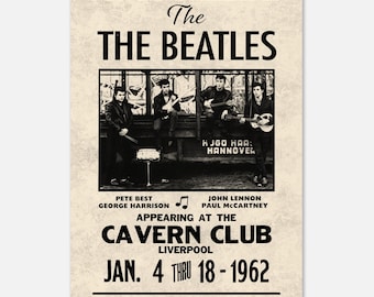 1965 年ビートルズのカルト映画ポスター復刻版、約 18 x 12 インチ