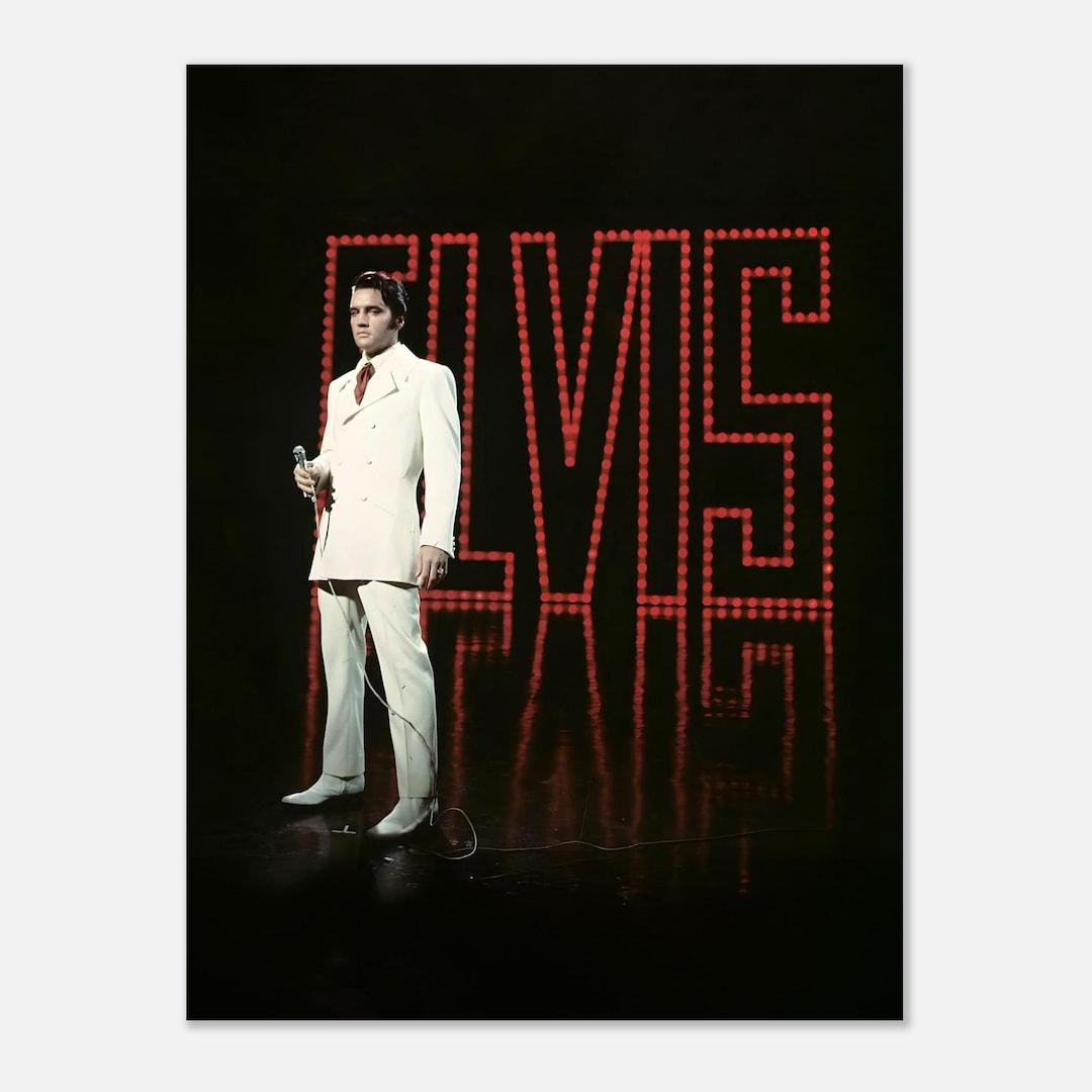 Elvis Presley Comeback Special Print 1968 White Suit Print Semi elvis-presley-comeback-special-print-1968-white-suit-print-semi