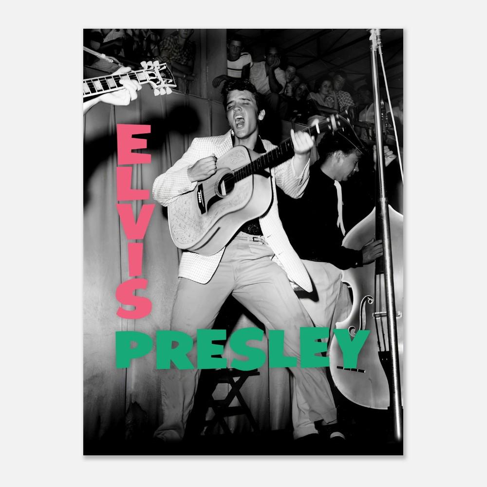 エルヴィス・プレスリー 1956年デビューアルバムポスター