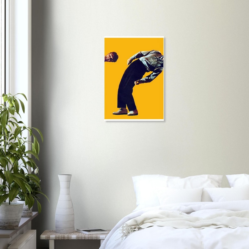 Talking Heads Poster: David Byrne, Vintage New Wave Music Poster image 9