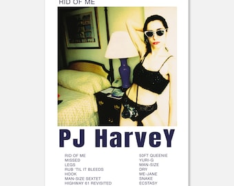 Original Vintage Mini Poster / Magazine Clipping - PJ Harvey (lick