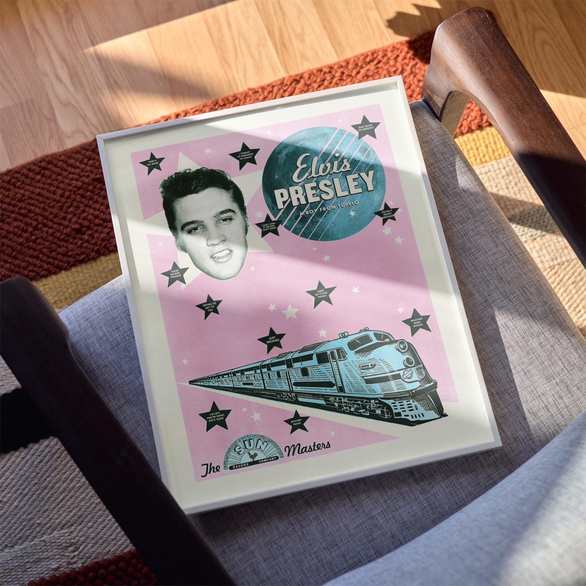 エルヴィス・プレスリー『A Boy From Tupelo』ポスター：ヴィンテージ