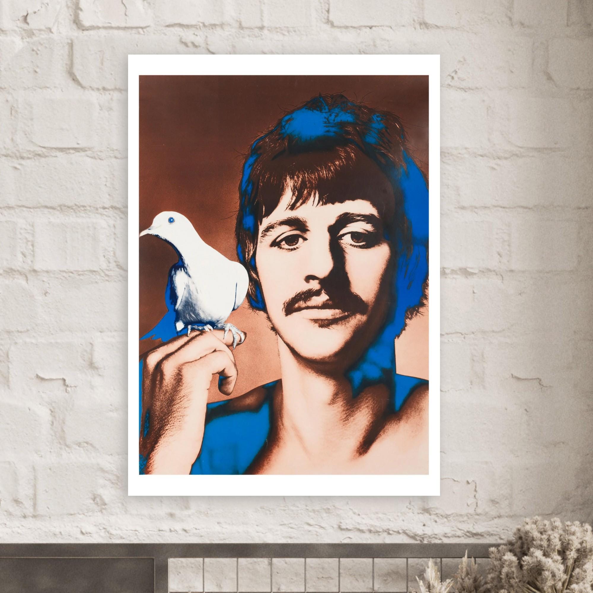 Ringo Starr Poster: Richard Avedon 1967 Reproduction, Classic