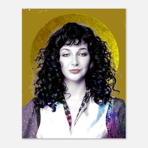 Impresión de Kate Bush, Tour of Life de 1979, impresión de arte callejero pop, póster de papel semibrillante clásico bohemio