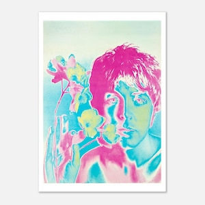 Beatles Paul McCartney Poster, Repoduction Richard Avedon 1967, BoHo Classic Semi-Glossy Paper Poster