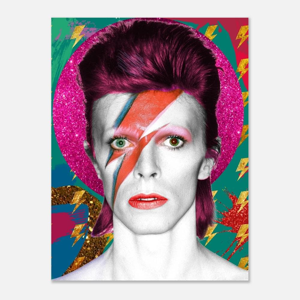 David Bowie 'aladdin Sane' Art Print: Pop Street Style Poster - Etsy