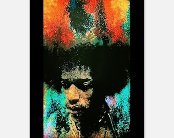 ジミ・ヘンドリックス・エクスペリエンス 1968 コンサートポスター