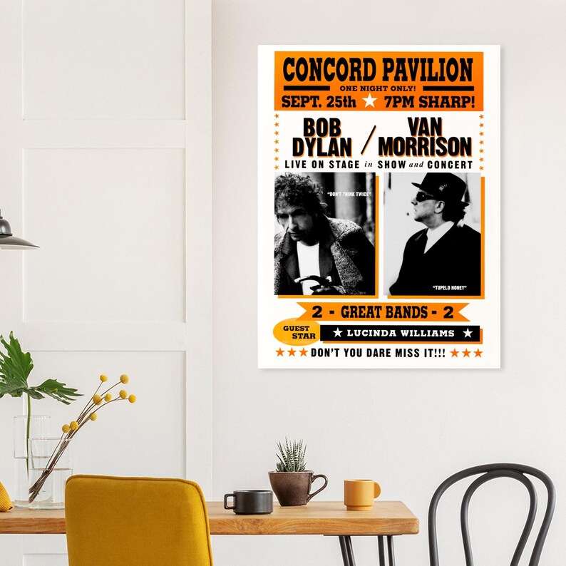 bob-dylan-van-morrison-concord-pavilion-concert-poster-1998-classic