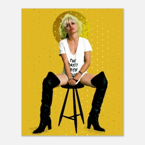 Póster de Debbie Harry, Blondie, Pop Street Art, póster de papel semibrillante clásico bohemio