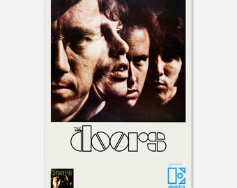 The Doors 1967 Poster: Vintage Rock Music Wall Art