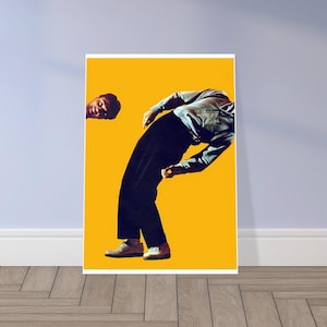 Talking Heads Poster: David Byrne, Vintage New Wave Music Poster image 4