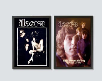 The Doors Two Posters, stampe di poster musicali iconici degli anni '60 (download digitali)