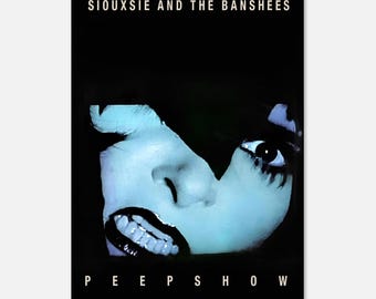 Siouxsie & The Banshees Peepshow Poster: 1988 Vintage Post Punk Art Print