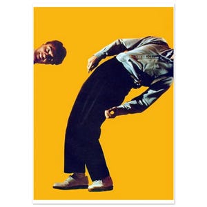 Talking Heads Poster: David Byrne, Vintage New Wave Music Poster image 7