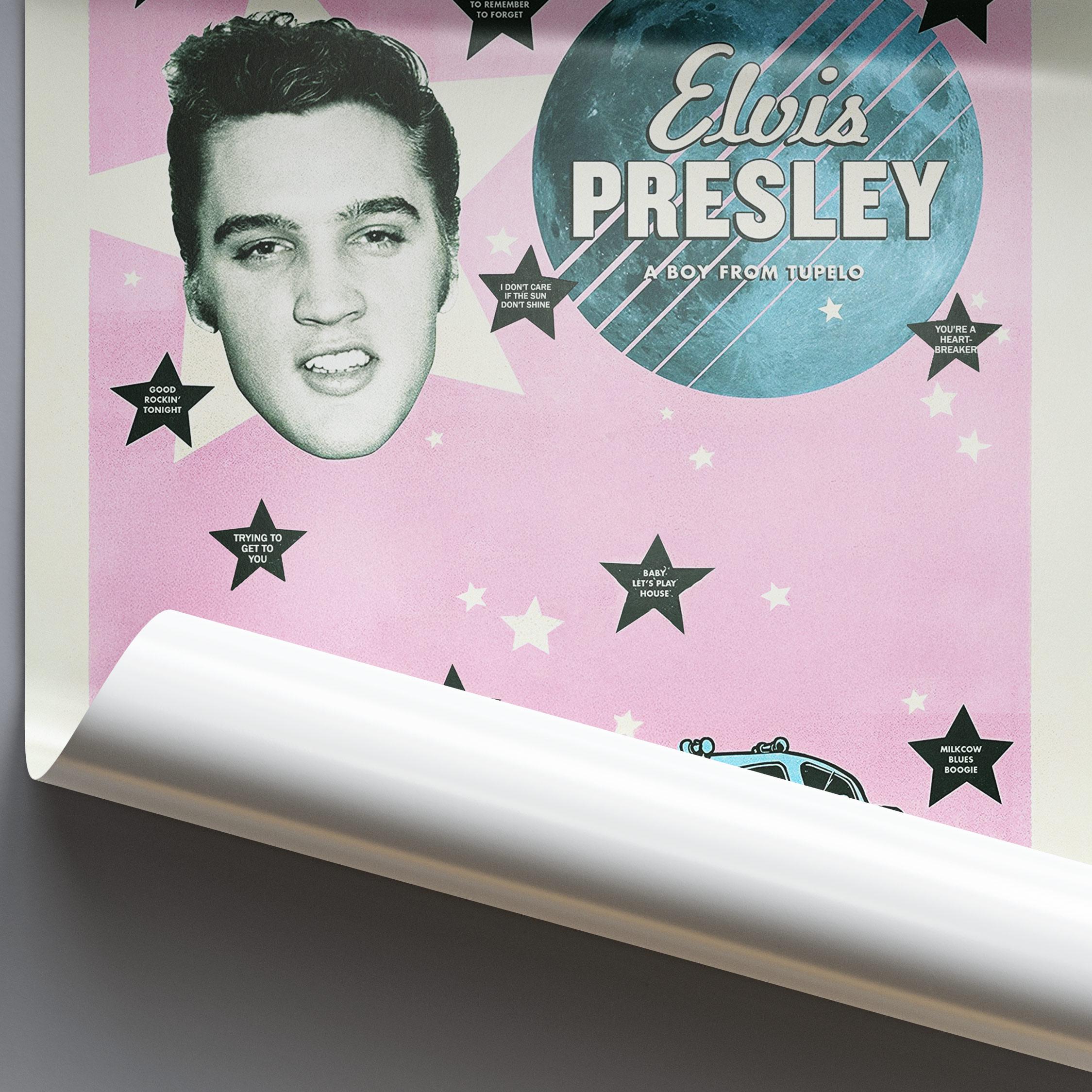 エルヴィス・プレスリー『A Boy From Tupelo』ポスター：ヴィンテージ