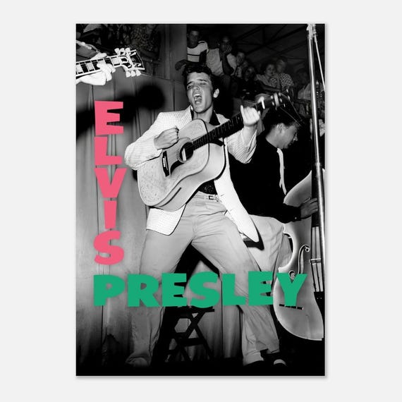 エルヴィス・プレスリー 1956年デビューアルバムポスター
