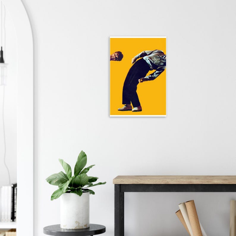 Talking Heads Poster: David Byrne, Vintage New Wave Music Poster image 8