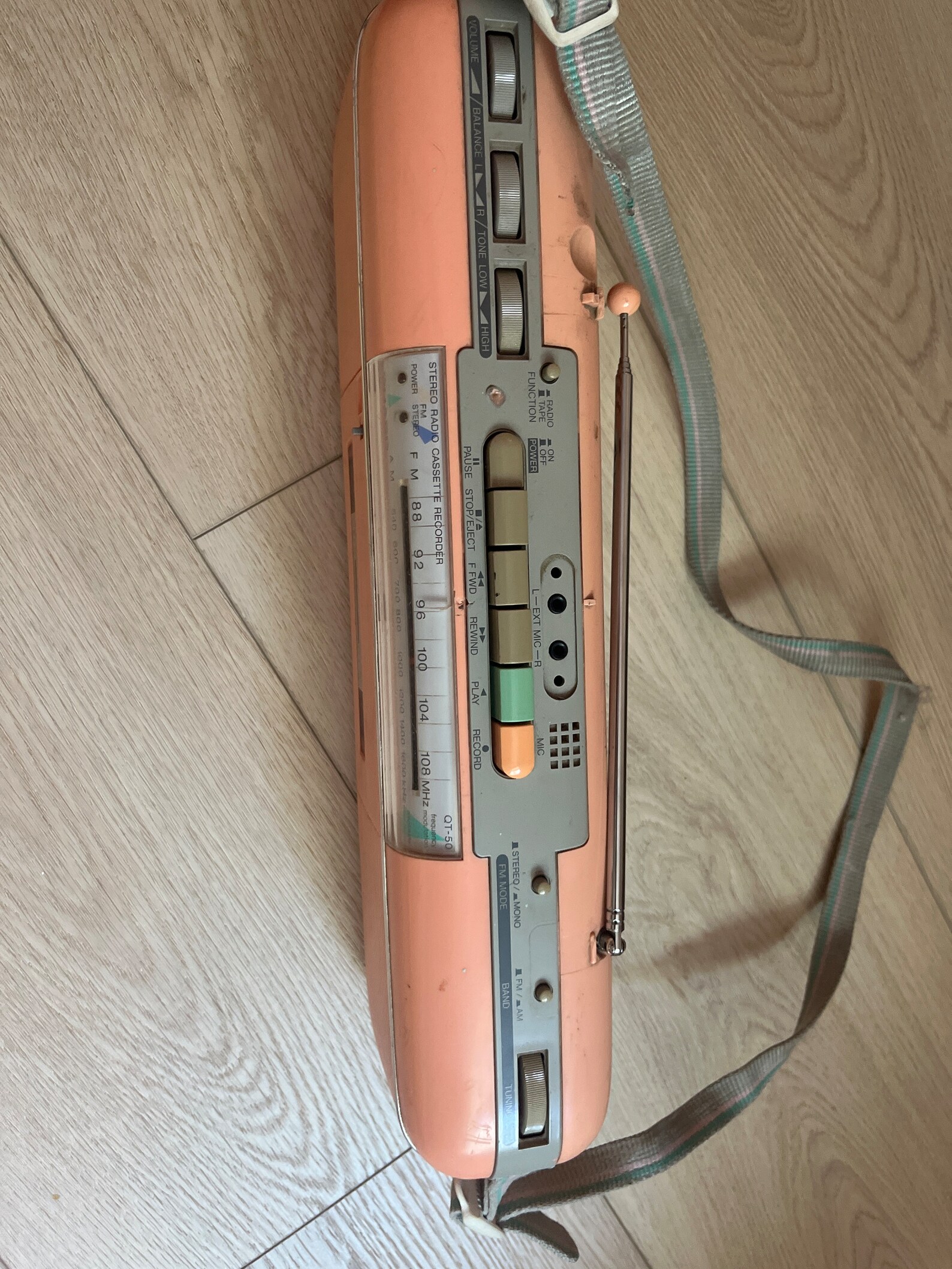 Bubblegum Pink 80s Cassette Player - Etsy