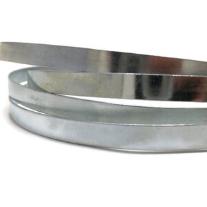 12 Metal Headband Blanks 7mm 1/4 inch Bent End image 3