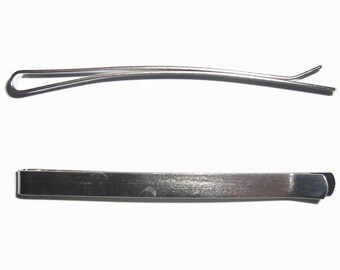 50 Flat Bobby Pins - 5 x 65mm