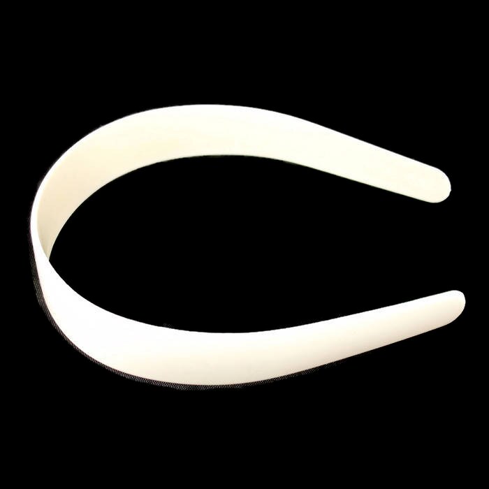 12 Off-White/Beige Plastic Headband Blanks 25mm 1 inch | Etsy