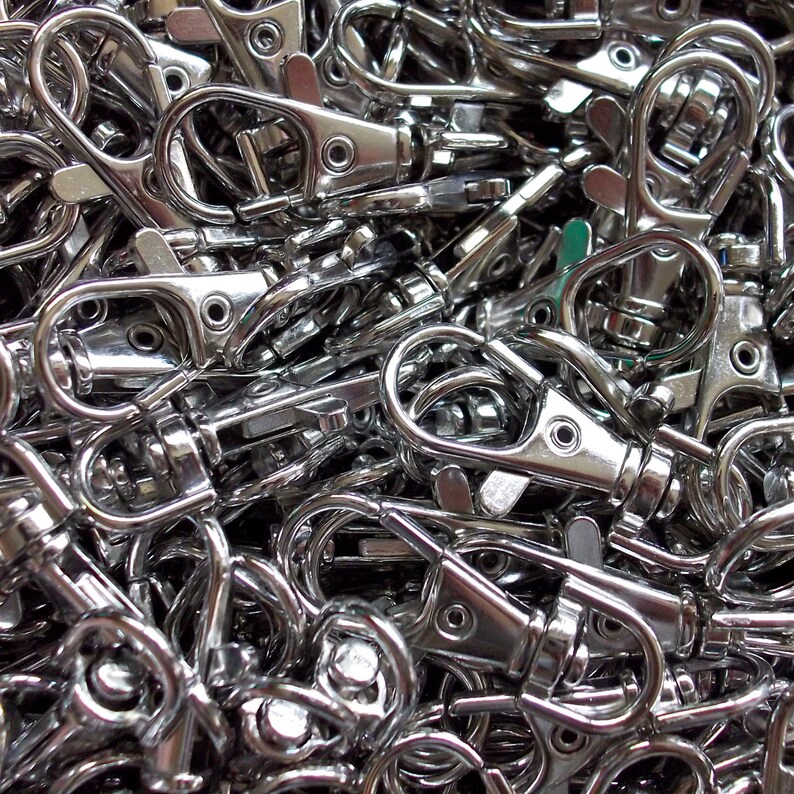 25 Swivel Clips 1 1/2 38mm Etsy