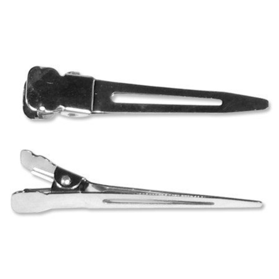 100 Single Prong Alligator Hair Clips 45mm 1 3/4 Inch Etsy