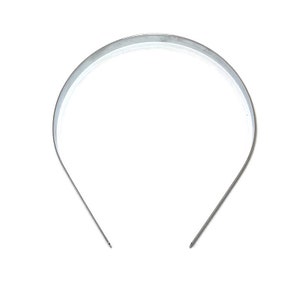12 Metal Headband Blanks 10mm 3/8 inch Straight End image 2