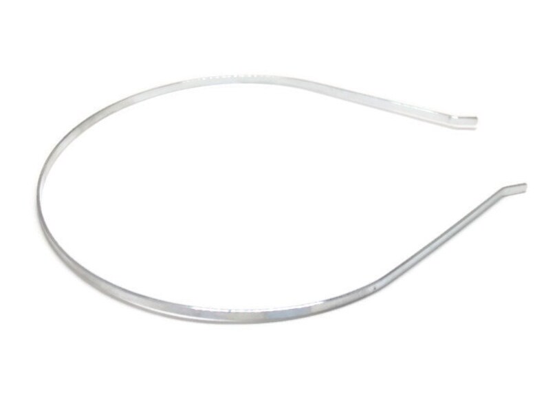 18 inch 3mm Bent End 50 Metal Headband Blanks