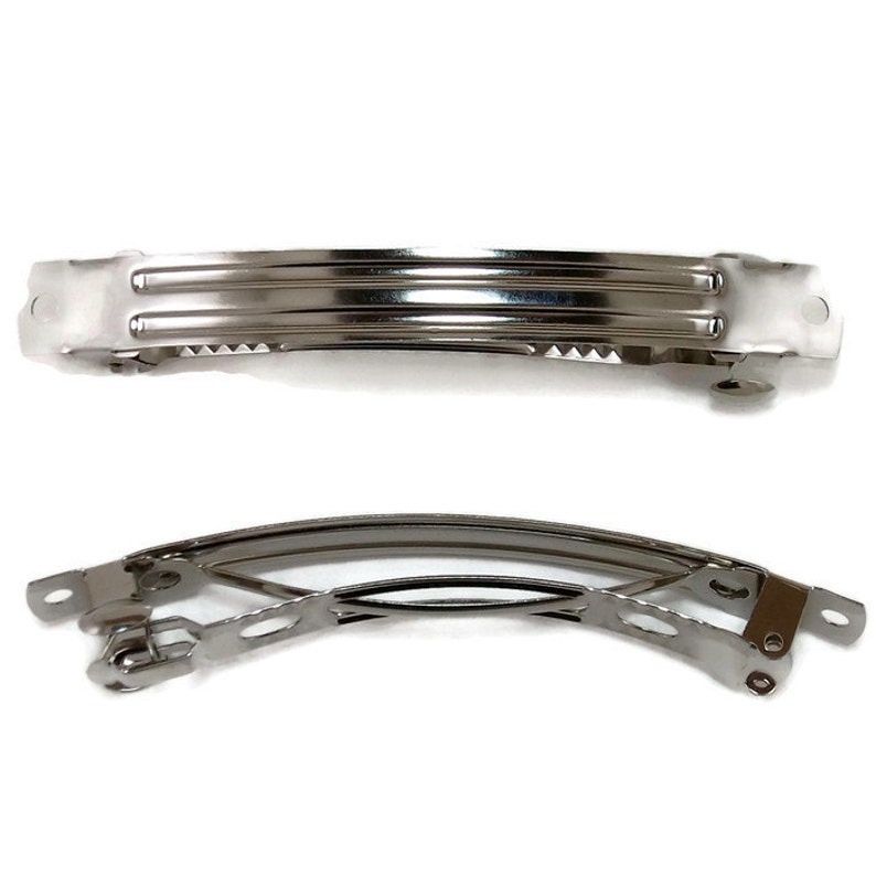 100 French Style Barrettes Hair Clips 100mm 4 Inches Etsy