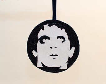 Lou Reed ''Transformer'' Glitter Deluxe Christmas Ball