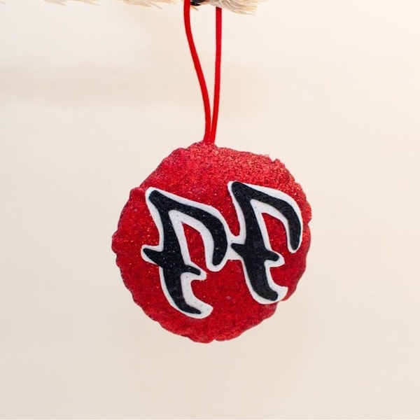 Foo Fighters " Sonic Highway" Glitter deluxe Christmas Big Ball.