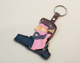 George Michael giant keyring