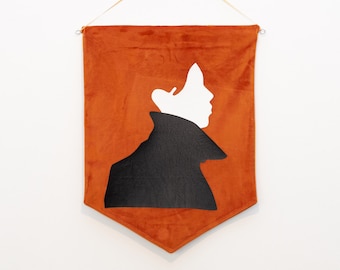 David Bowie Velvet Wall Hanging