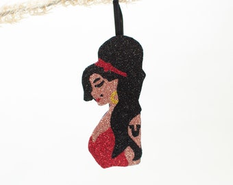 Amy Winehouse Christmas tree decoration.