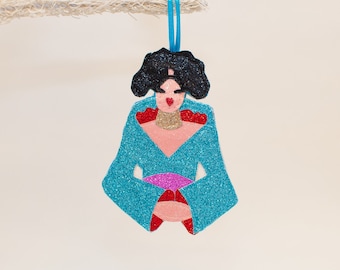 Bjork Glitter deluxe Christmas ball
