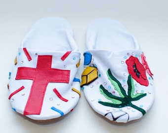 Gram Parsons 'Nudie Suit' Adult Slippers