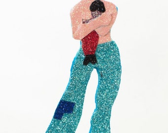 Melody Nelson Glitter Christmas Decoration