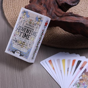 Adventure Time Tarot Deck, 78-Karten-Deck Wahrsagen Spiel Wahrsagen Spiel Geschenk, Geschenk für Ihn