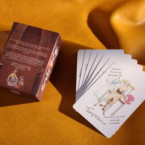 Tarot Broke B, Baraja de Oráculo, 78 cartas, Tarot para principiantes, Edición limitada Gold Edges, 78 cartas, Hermosas cartas de tarot